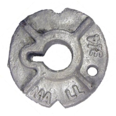 Midwest Fastener Countersunk Washer, For Screw Size 3/4" , Steel Hot Dipped Galvanized Finish, 15 PK 08501